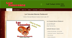 Desktop Screenshot of lascazuelasmex.com