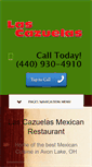 Mobile Screenshot of lascazuelasmex.com